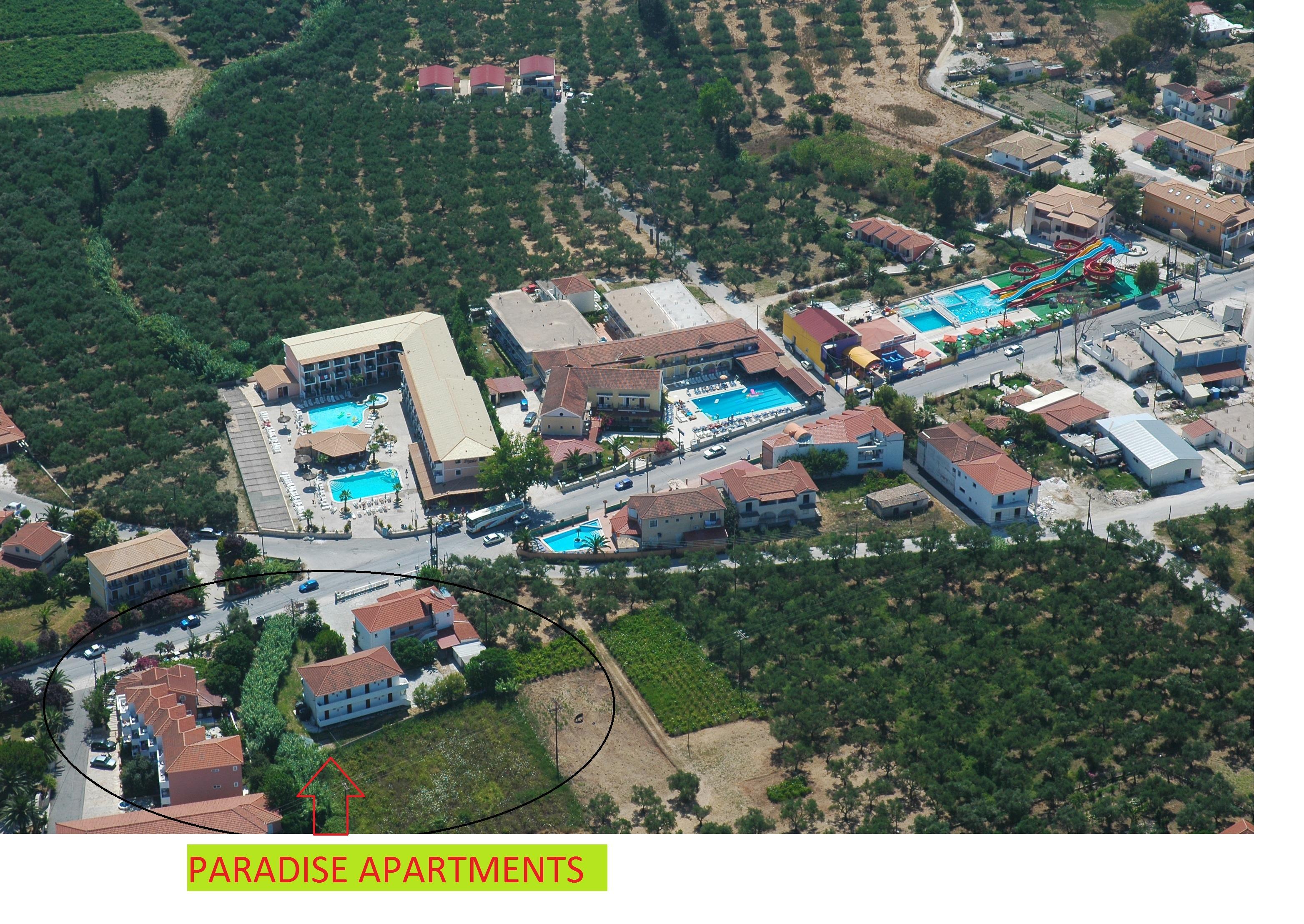 Paradise Apartments Laganas Exteriör bild